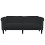 Sofá de 2 plazas terciopelo negro by vidaXL, Sofas - Ref: Foro24-372580, Price: 210,71 €, Discount: %