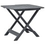 Mesa de jardín plegable de plástico gris antracita 79x72x70 cm de vidaXL, Mesas de jardín - Ref: Foro24-48792, Precio: 68,27 ...