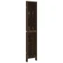 Biombo separador de 4 paneles madera paulownia marrón oscuro by vidaXL, Room dividers - Ref: Foro24-358659, Price: 113,90 €, ...