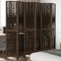Sechsflügeliger Raumteiler aus dunkelbraunem Paulownia-Holz. von vidaXL, Raumteiler - Ref: Foro24-358667, Preis: 146,95 €, Ra...