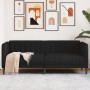 Sofá de 2 plazas tela negro by vidaXL, Sofas - Ref: Foro24-372606, Price: 281,97 €, Discount: %
