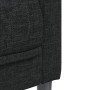 Sofá de 2 plazas tela negro by vidaXL, Sofas - Ref: Foro24-372606, Price: 281,97 €, Discount: %