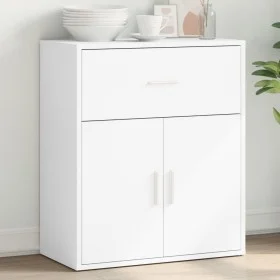 Aparador de madera de ingeniería blanco 60x31x70 cm by vidaXL, Sideboards - Ref: Foro24-840464, Price: 72,60 €, Discount: %