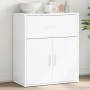 Aparador de madera de ingeniería blanco 60x31x70 cm by vidaXL, Sideboards - Ref: Foro24-840464, Price: 77,17 €, Discount: %