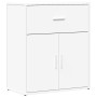 Aparador de madera de ingeniería blanco 60x31x70 cm by vidaXL, Sideboards - Ref: Foro24-840464, Price: 77,17 €, Discount: %