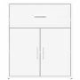 Aparador de madera de ingeniería blanco 60x31x70 cm de vidaXL, Aparadores - Ref: Foro24-840464, Precio: 73,48 €, Descuento: %