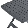 Mesa de jardín plegable de plástico gris antracita 79x72x70 cm de vidaXL, Mesas de jardín - Ref: Foro24-48792, Precio: 68,27 ...