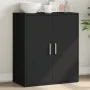 Aparador de madera de ingeniería negro 60x31x70 cm by vidaXL, Sideboards - Ref: Foro24-840458, Price: 76,48 €, Discount: %