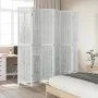 Biombo separador de 6 paneles madera maciza Paulownia blanco by vidaXL, Room dividers - Ref: Foro24-358684, Price: 178,95 €, ...