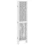 Vierfach massives Paulownia-Holz-Trennwand-Paravent in Weiß. von vidaXL, Raumteiler - Ref: Foro24-358673, Preis: 99,18 €, Rab...