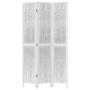Dreiteiliger Raumteiler aus massivem weißem Paulownia-Holz. von vidaXL, Raumteiler - Ref: Foro24-358671, Preis: 98,45 €, Raba...
