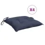 Cojines para silla 4 uds tela Oxford azul marino 50x50x7 cm by vidaXL, Cushions for chairs and sofas - Ref: Foro24-378916, Pr...