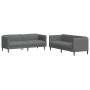 Zweiteiliges dunkelgraues Stoffsofaset von vidaXL, Sofas - Ref: Foro24-3209239, Preis: 492,53 €, Rabatt: %