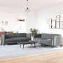 Zweiteiliges dunkelgraues Stoffsofaset von vidaXL, Sofas - Ref: Foro24-3209239, Preis: 492,53 €, Rabatt: %