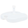 Base de sombrilla rellenable arena/agua plástico blanco 16 L de vidaXL, Bases para sombrillas - Ref: Foro24-48773, Precio: 27...