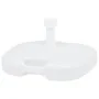 Base de sombrilla rellenable arena/agua plástico blanco 16 L de vidaXL, Bases para sombrillas - Ref: Foro24-48773, Precio: 27...