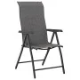 Faltbare Gartenstühle, 2 Stück, graues Kunststoff-Rattan von vidaXL, Gartenstühle - Ref: Foro24-4007140, Preis: 130,61 €, Rab...