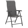 Faltbare Gartenstühle, 2 Stück, graues Kunststoff-Rattan von vidaXL, Gartenstühle - Ref: Foro24-4007140, Preis: 132,31 €, Rab...