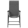 Faltbare Gartenstühle, 2 Stück, graues Kunststoff-Rattan von vidaXL, Gartenstühle - Ref: Foro24-4007140, Preis: 132,31 €, Rab...