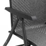 Faltbare Gartenstühle, 2 Stück, graues Kunststoff-Rattan von vidaXL, Gartenstühle - Ref: Foro24-4007140, Preis: 130,61 €, Rab...