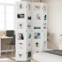 Biombo separador de 4 paneles madera maciza Paulownia blanco by vidaXL, Room dividers - Ref: Foro24-358692, Price: 149,70 €, ...