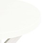 Weißer Bistrotisch aus Kunststoff Ø70 cm von vidaXL, Gartentische - Ref: Foro24-48796, Preis: 51,72 €, Rabatt: %