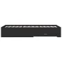 Black engineered wood bed with drawers 75x190 cm by vidaXL, Beds and slatted bases - Ref: Foro24-3280441, Price: 106,17 €, Di...