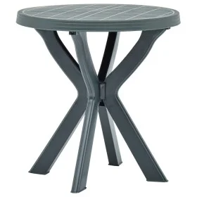 Green plastic bistro table Ø70 cm by vidaXL, Garden tables - Ref: Foro24-48797, Price: 64,83 €, Discount: %