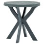 Grüner Bistrotisch aus Kunststoff Ø70 cm von vidaXL, Gartentische - Ref: Foro24-48797, Preis: 70,47 €, Rabatt: %