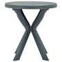 Grüner Bistrotisch aus Kunststoff Ø70 cm von vidaXL, Gartentische - Ref: Foro24-48797, Preis: 70,47 €, Rabatt: %