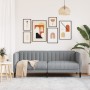 Zweiplätziges Sofa aus hellem grauen Stoff. von vidaXL, Sofas - Ref: Foro24-372604, Preis: 225,44 €, Rabatt: %