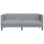 Zweiplätziges Sofa aus hellem grauen Stoff. von vidaXL, Sofas - Ref: Foro24-372604, Preis: 225,44 €, Rabatt: %
