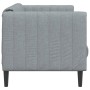 Sofá de 2 plazas tela gris claro by vidaXL, Sofas - Ref: Foro24-372604, Price: 225,44 €, Discount: %