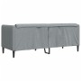 Sofá de 2 plazas tela gris claro by vidaXL, Sofas - Ref: Foro24-372604, Price: 225,44 €, Discount: %