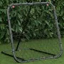 Verstellbarer Fußball-Rebounder aus schwarzem Stahl, 84x73x60-80 cm. von vidaXL, Zubehör für Fußballtore - Ref: Foro24-400796...