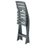 Folding garden chair 2 units green plastic by vidaXL, Garden chairs - Ref: Foro24-48789, Price: 63,96 €, Discount: %