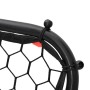 Rebotador de fútbol ajustable acero negro 84x73x60-80 cm by vidaXL, Accessories for soccer goals - Ref: Foro24-4007968, Price...