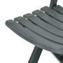 Folding garden chair 2 units green plastic by vidaXL, Garden chairs - Ref: Foro24-48789, Price: 63,96 €, Discount: %