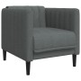 Juego de sofás 3 piezas tela gris oscuro by vidaXL, Sofas - Ref: Foro24-3209230, Price: 662,72 €, Discount: %