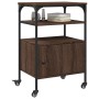 Druckerständer 3 Ebenen in Eichenbraun 50x40x76 cm von vidaXL, Drucker unterstützt - Ref: Foro24-842295, Preis: 64,28 €, Raba...