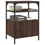 Druckerständer 3 Ebenen in Eichenbraun 50x40x76 cm von vidaXL, Drucker unterstützt - Ref: Foro24-842295, Preis: 63,46 €, Raba...