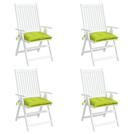 Garten-Palettenkissen 4 Stück aus grünem Oxford-Stoff 50x50x7 cm von vidaXL, Kissen für Stühle und Sofas - Ref: Foro24-361541...