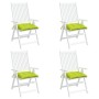 Garten-Palettenkissen 4 Stück aus grünem Oxford-Stoff 50x50x7 cm von vidaXL, Kissen für Stühle und Sofas - Ref: Foro24-361541...