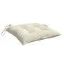 Gartenstuhlkissen 6 Stück aus cremefarbener Oxford-Gewebe 50x50x7 cm. von vidaXL, Kissen für Stühle und Sofas - Ref: Foro24-3...
