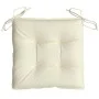 Gartenstuhlkissen 6 Stück aus cremefarbener Oxford-Gewebe 50x50x7 cm. von vidaXL, Kissen für Stühle und Sofas - Ref: Foro24-3...