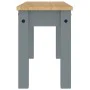 Esstischbank Panama aus massivem Kiefernholz in Grau, 105x30x45 cm. von vidaXL, Ess- und Küchenbänke - Ref: Foro24-4005712, P...