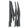 Folding garden table and chairs 3 pieces anthracite plastic by vidaXL, Garden sets - Ref: Foro24-48753, Price: 130,27 €, Disc...