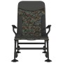 Silla de pesca con reposabrazos plegable camuflaje de vidaXL, Sillas de jardín - Ref: Foro24-4006417, Precio: 148,33 €, Descu...