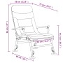 Silla de pesca con reposabrazos plegable camuflaje de vidaXL, Sillas de jardín - Ref: Foro24-4006417, Precio: 148,33 €, Descu...