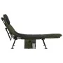 Tumbona de pesca con patas para barro ajustable plegable verde by vidaXL, Outdoor beds - Ref: Foro24-4006422, Price: 170,84 €...